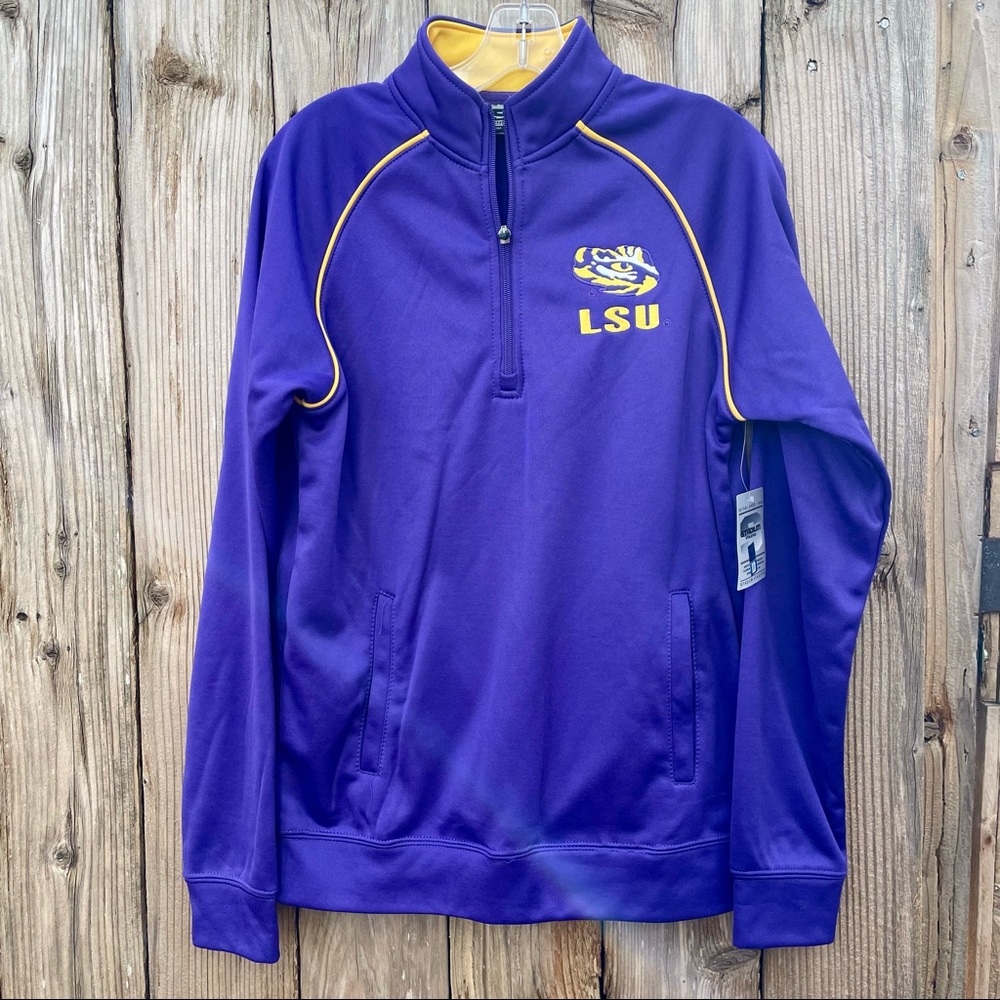 LSU Tigers Quarter Zip Jacket